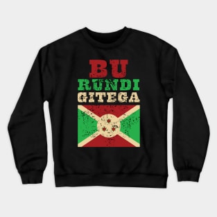 Flag of Burundi Crewneck Sweatshirt